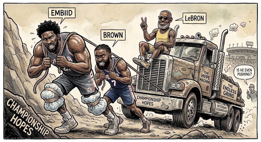 Are We Sure LeBron James Doesn’t Actually Make the 76ers&nbsp;Worse?